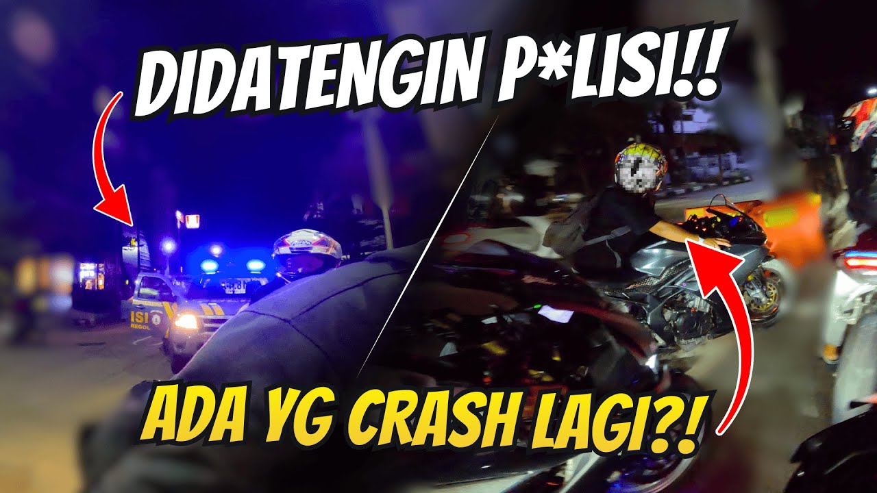 NIGHTRIDE DISAMPERIN P*L*SI⁉️ *no edit | ZX25R CBR250RR INDONESIA
