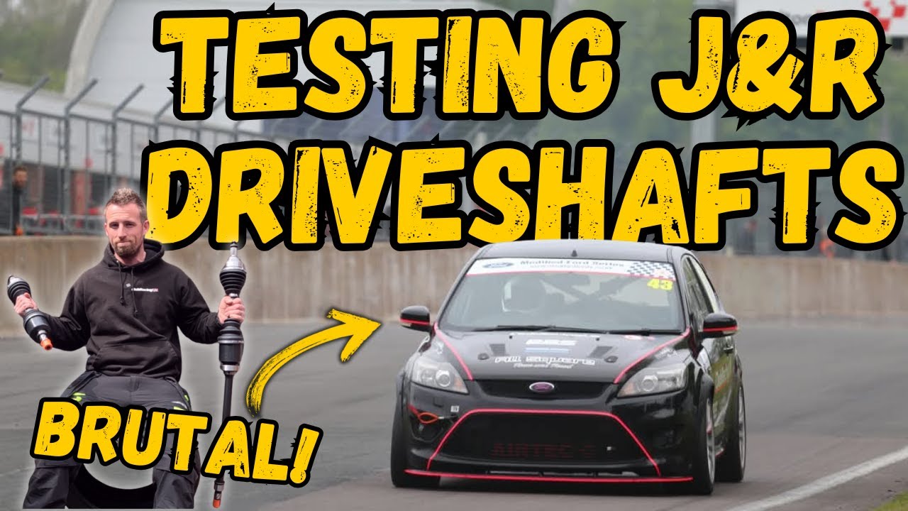 Testing J&R Driveshafts on the 320HP Focus ST RACE CAR– WILL THEY SURVIVE