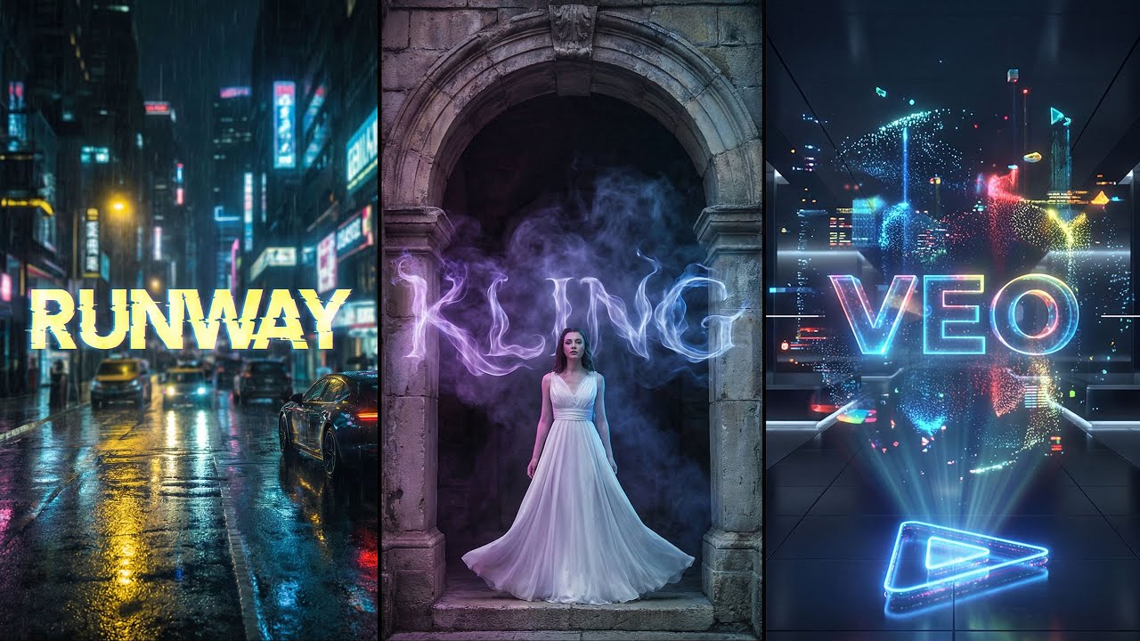 Runway Gen-4.5 v Kling 2.6 v Google Veo 3.1 - Who Wins?