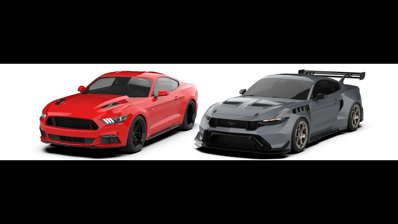 Building a Robot V5 Widebody Ford Mustang in 5 Minutes!