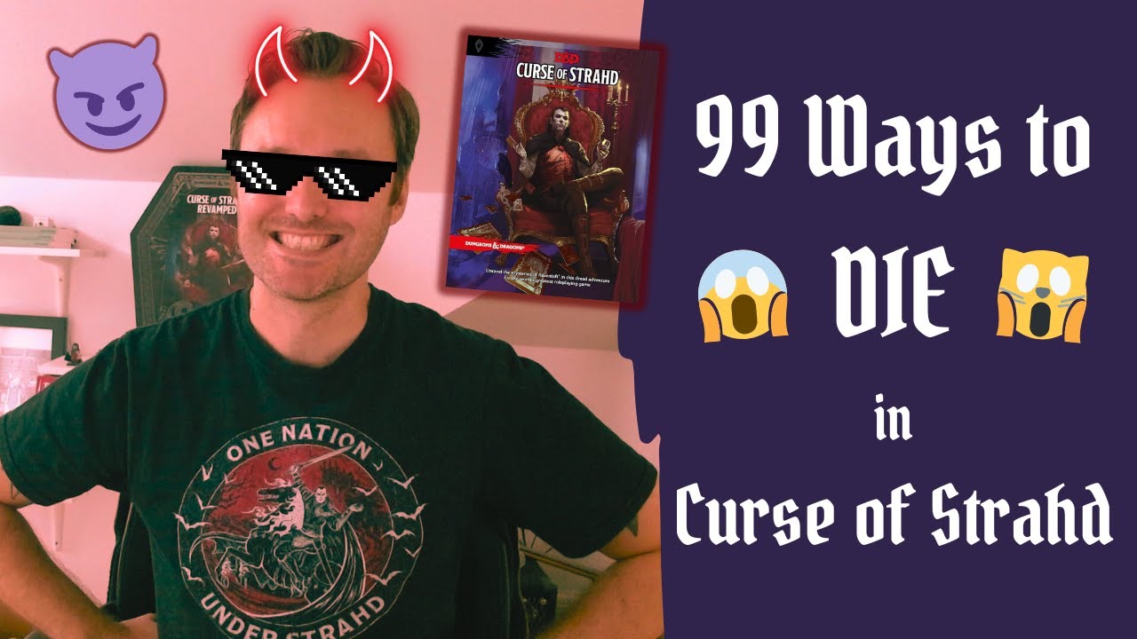 99 Ways to Die in Curse of Strahd! Common PC Deaths in Barovia & CoS - Halloween 2025 Bonus Video 🎃