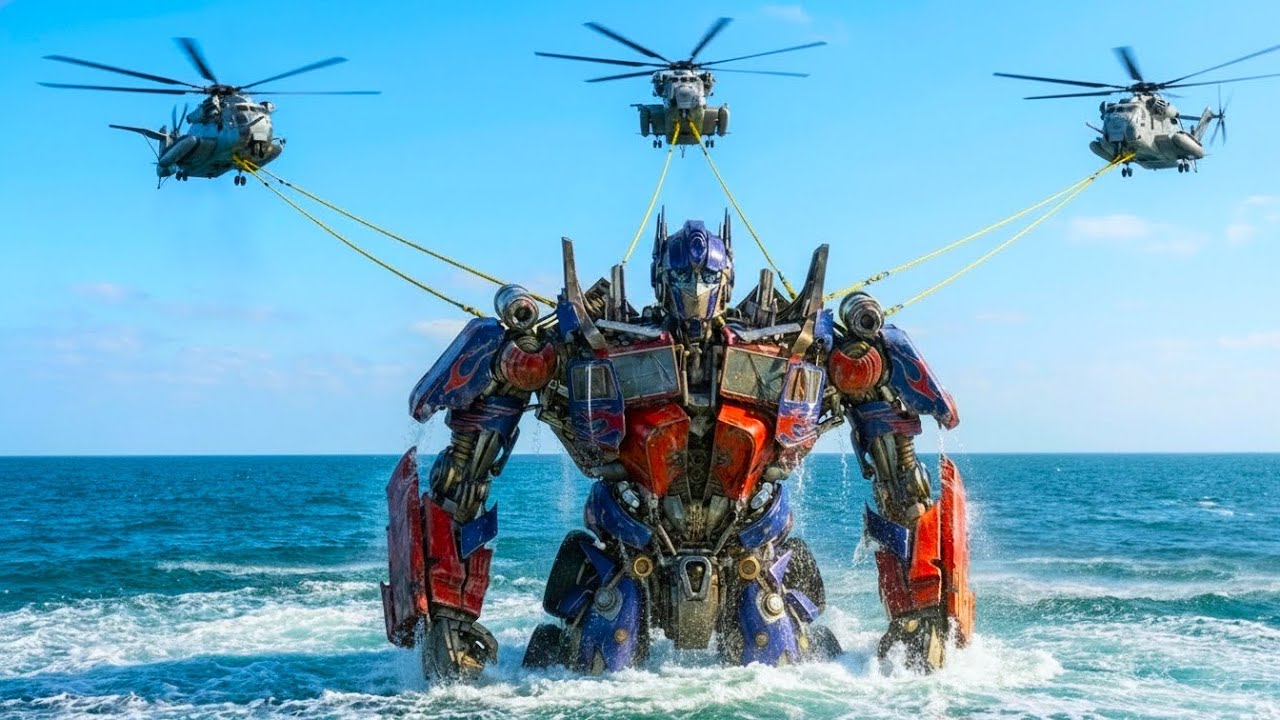 Rise of a Legend Salvaging and Restoring the Legendary Optimus Prime from the Ocean Floor