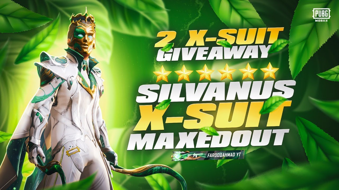 Новый костюм Silvanus X-Suit: максимальная комплектация | Раздача двух костюмов X-Suit | 🔥 PUBG M...
