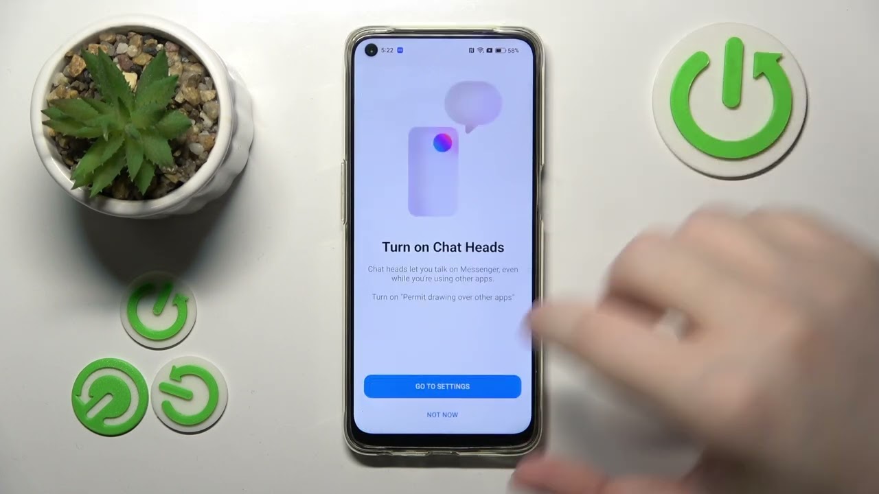 How to Enable Messenger Chat Heads on OPPO F19?