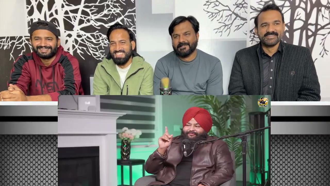 Gurjant Othi Di Funny Gupshup Aman Aujla Part 4 - Pakistani Reaction