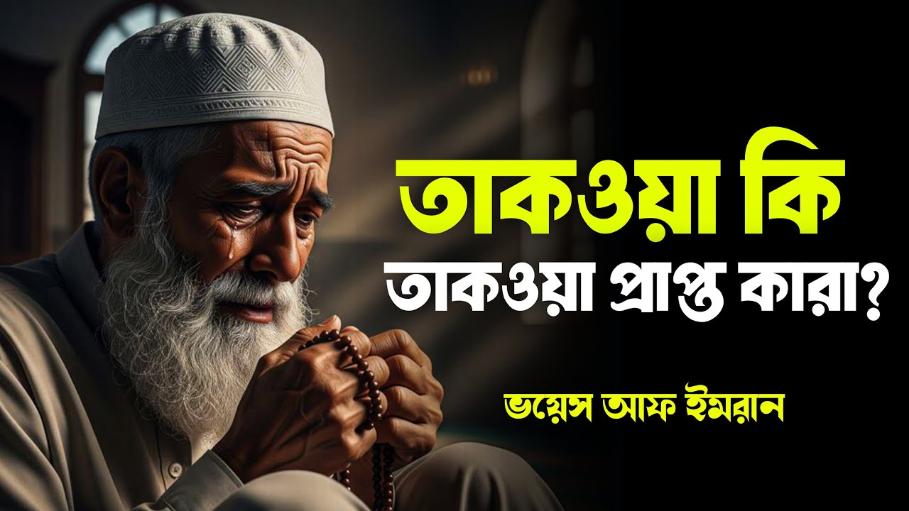 তাকওয়া কি? তাকওয়া প্রাপ্ত কারা  | Islamic Reminder Bangla