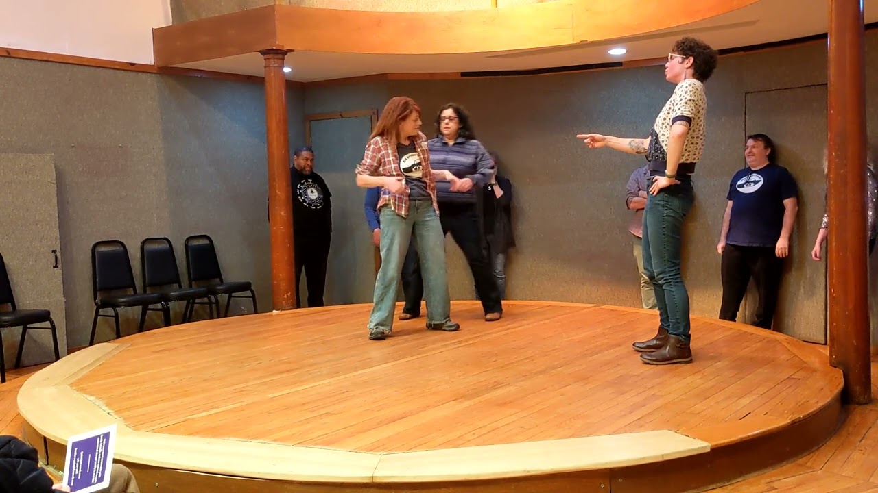 Pre-Show full cast warm up