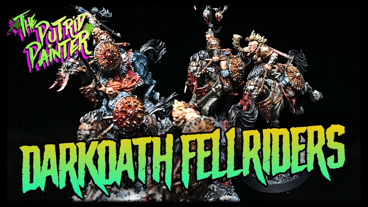 How to paint Slaves to Darkness - Darkoath Fellriders