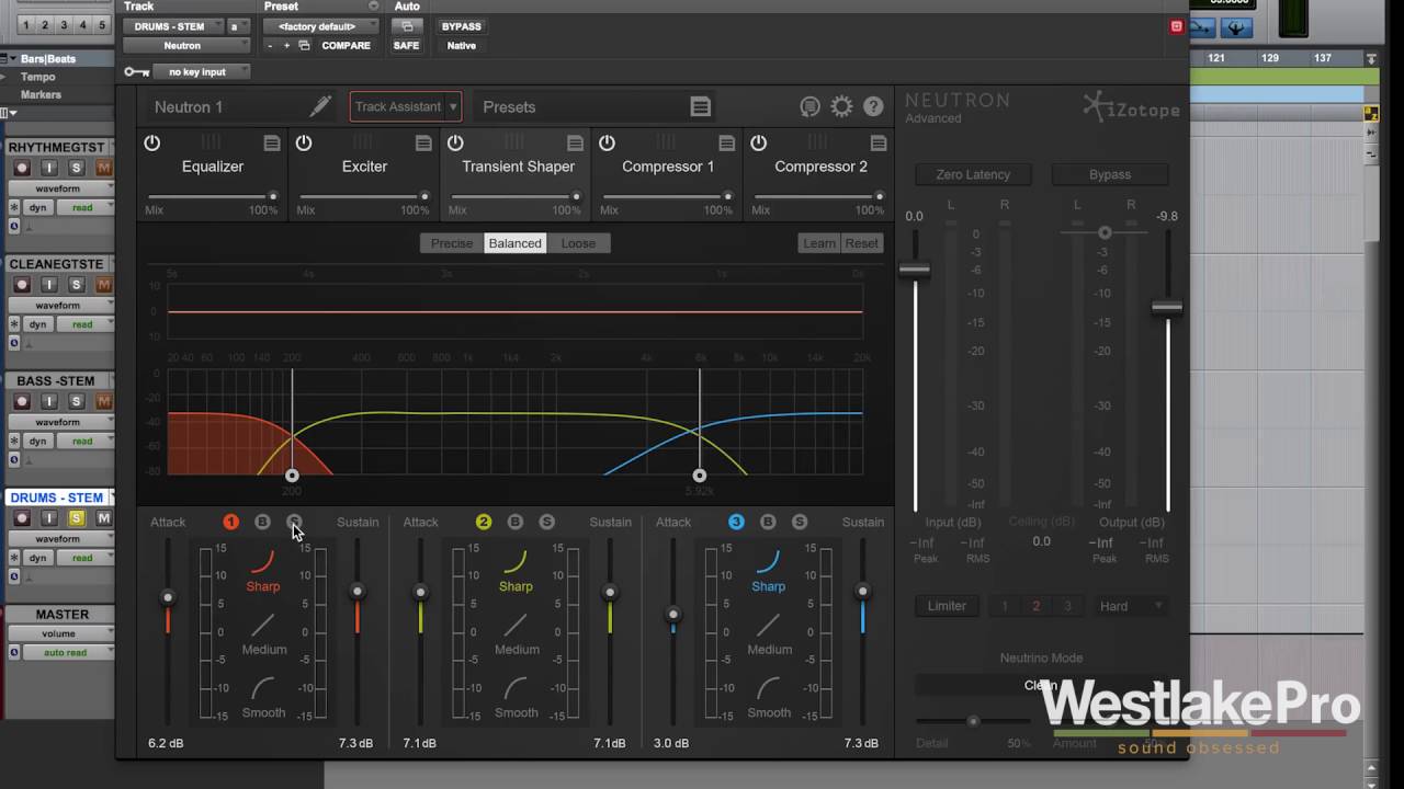 iZotope Neutron Advanced Transient Shaper Review | Westlake Pro