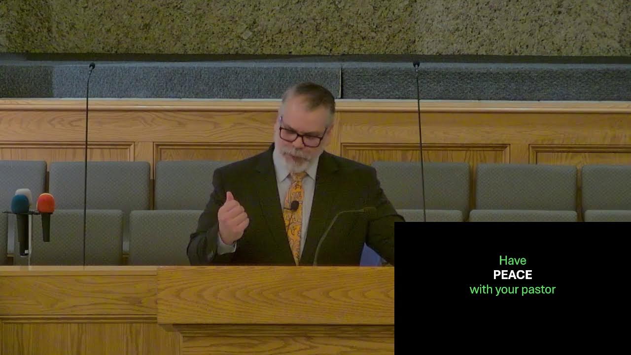 Know Your Pastor: Part 2 - Wednesday Evening - 2/11/2026