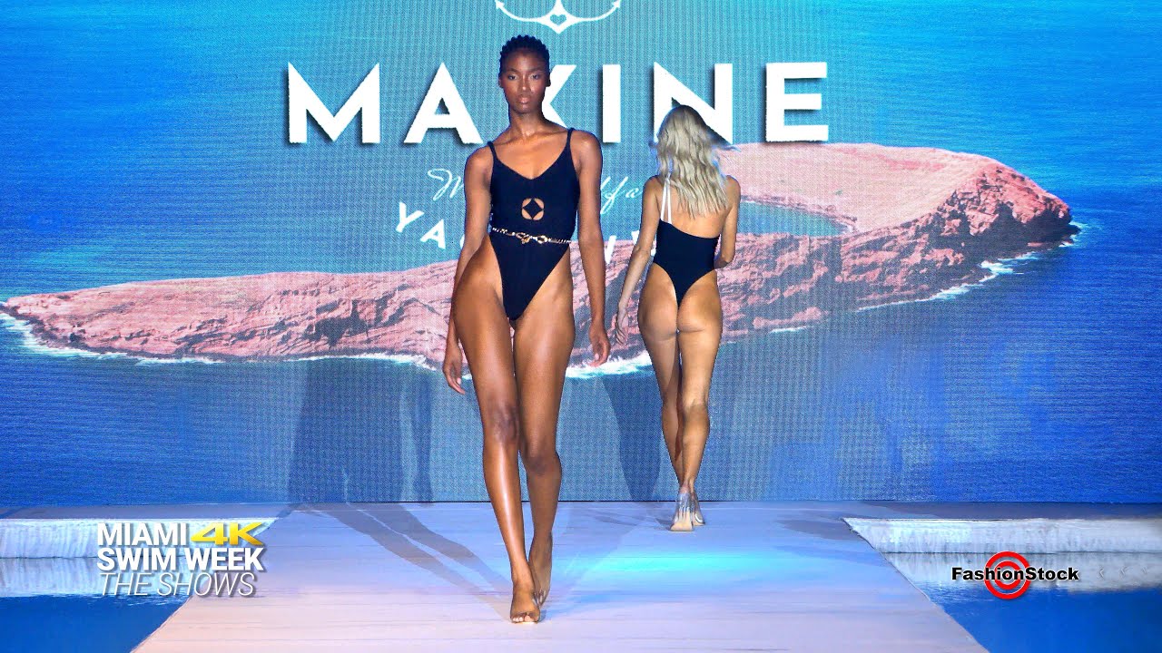 M A X I N E  YACHTWEAR | Official Miami Swim Week 2022 | Swimwear Bikini Models