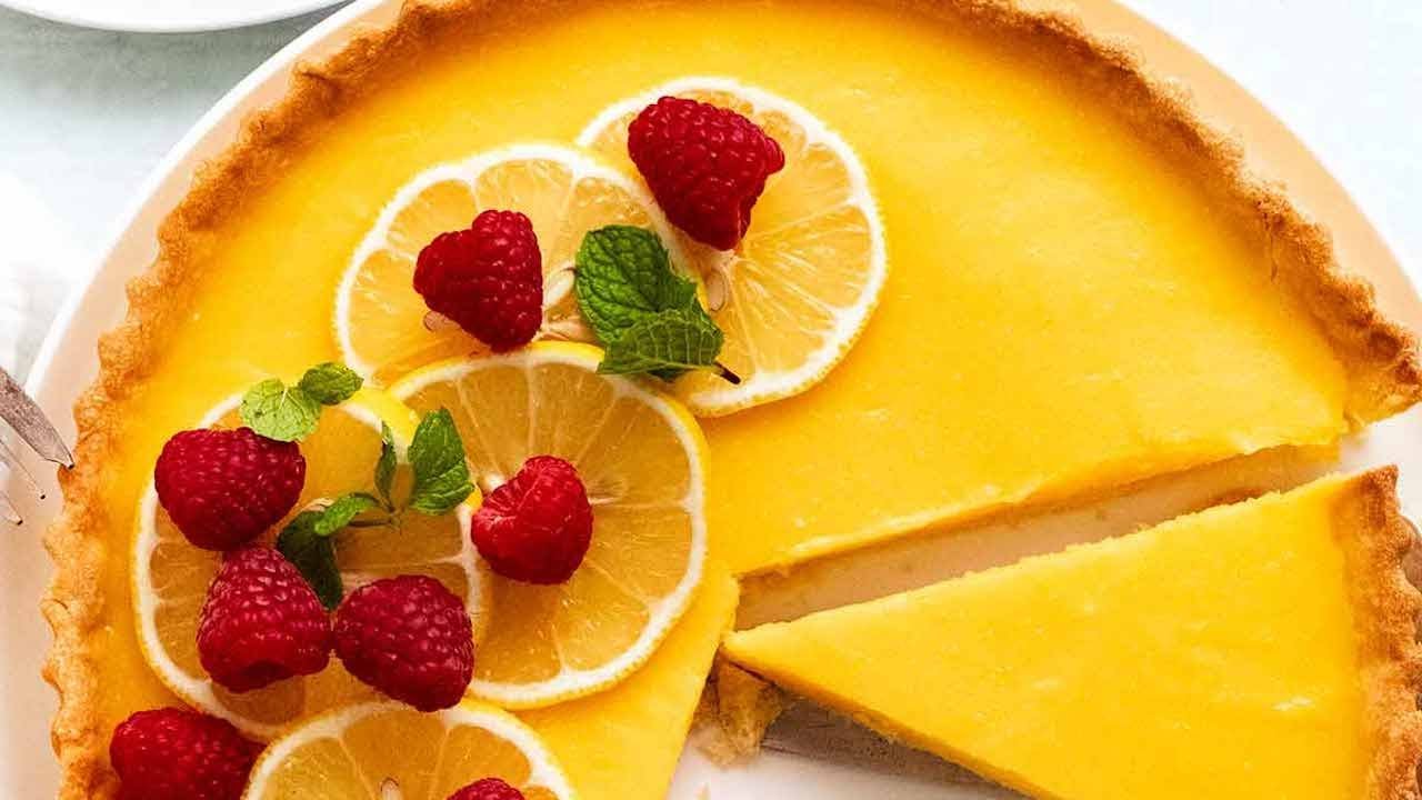 Lemon Tart (French Tarte au Citron)