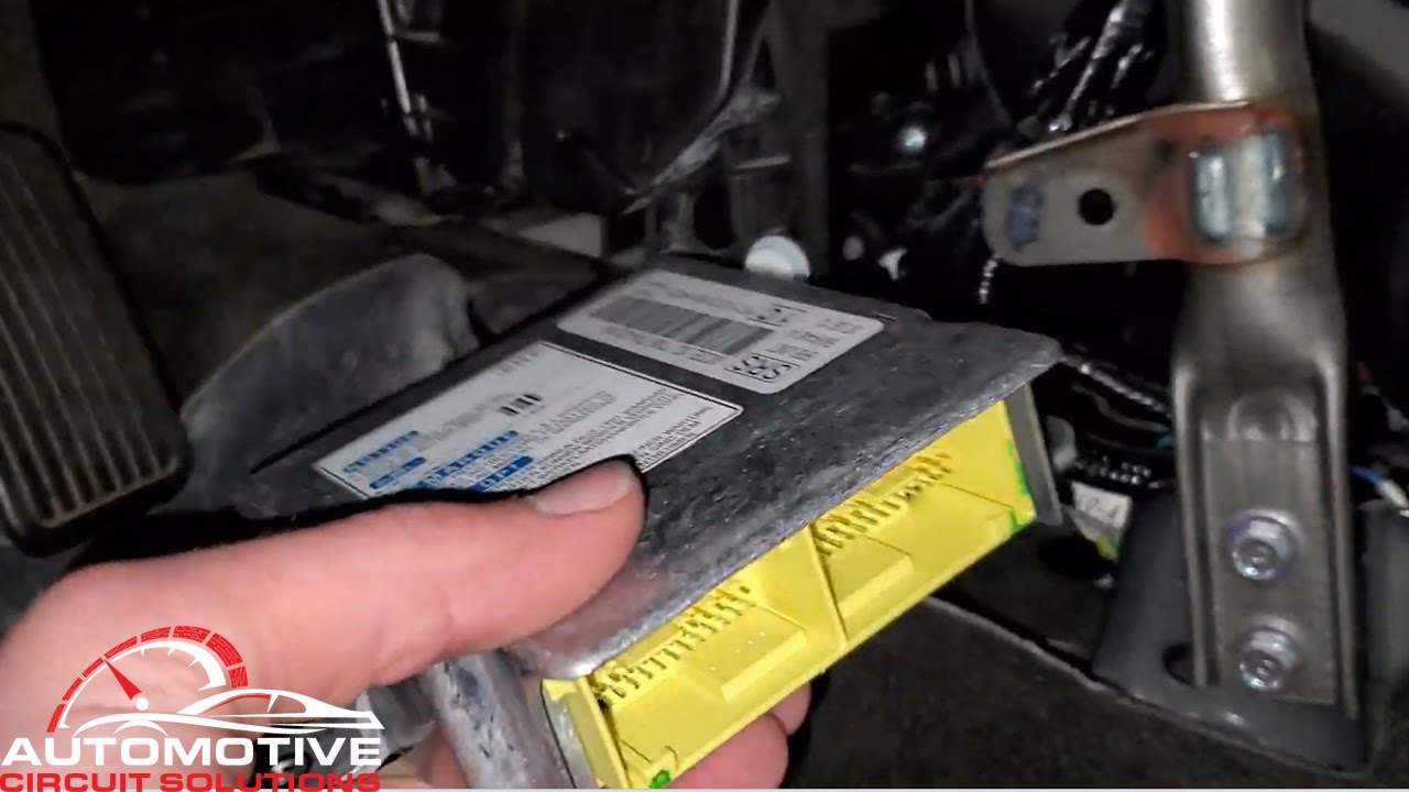 2014 Acura ILX How To Remove SRS Module for Reset After Accident | Module Location