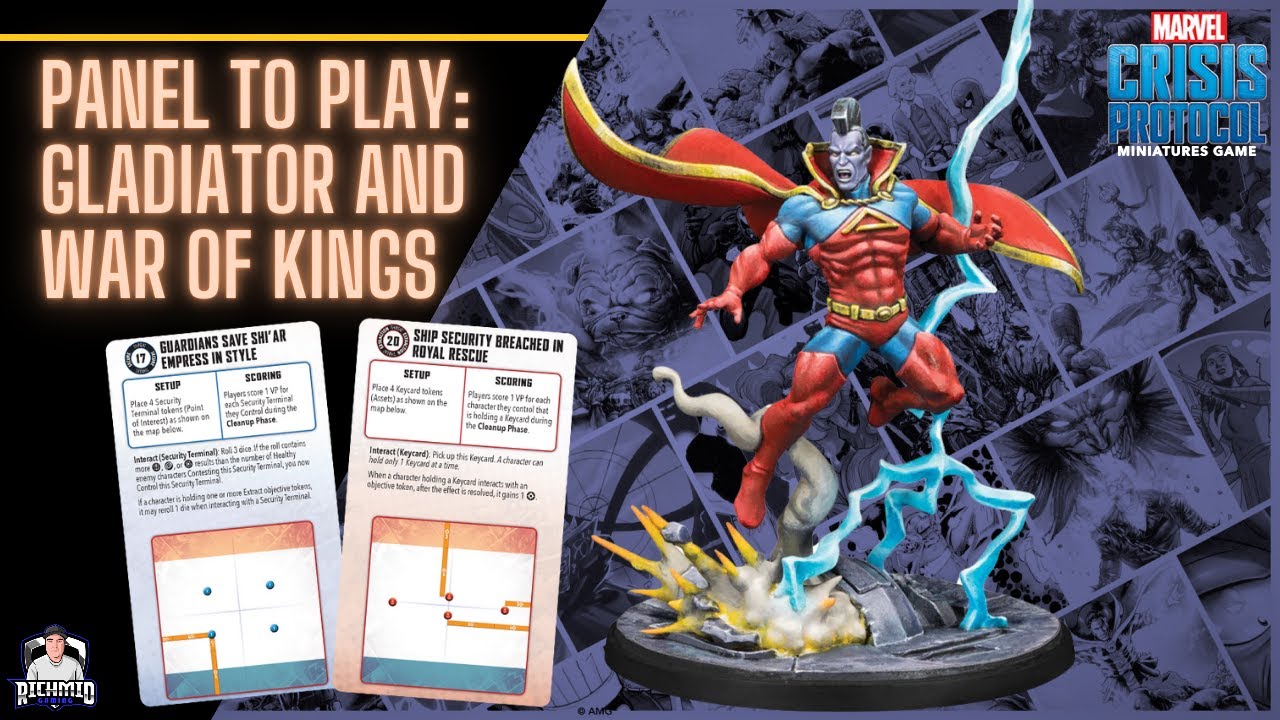 Marvel Crisis Protocol: Gladiator & War of Kings Panel to Play