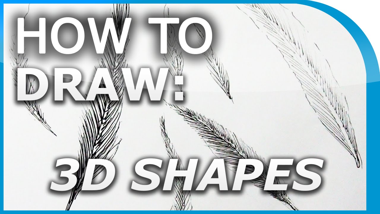 How to Draw: 3D Shapes and Letters
