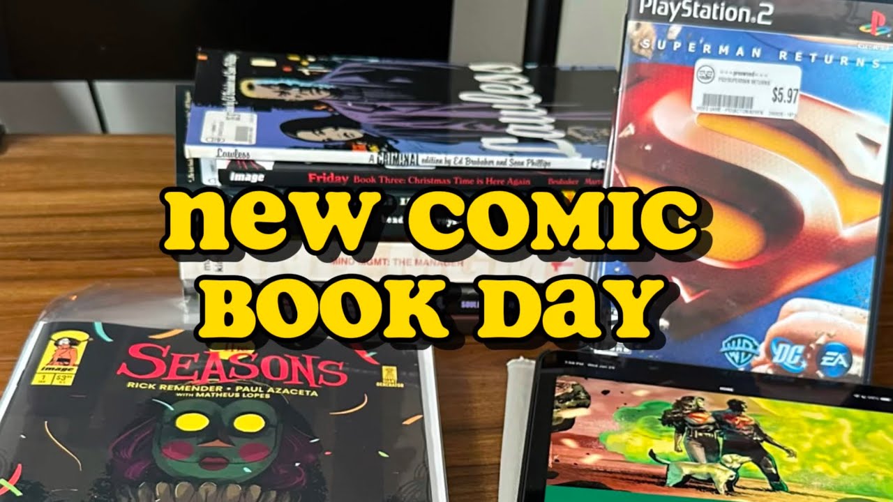 New Comic Books, Old PS2 Video Games | New Comic Book Day