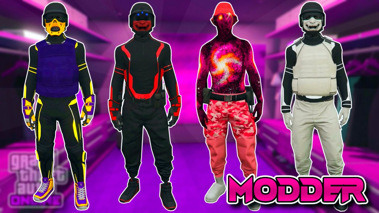 ✔AVOIR PLUSIEURS TENUES MODDER EN MÊME TEMPS | Gta 5 Online !