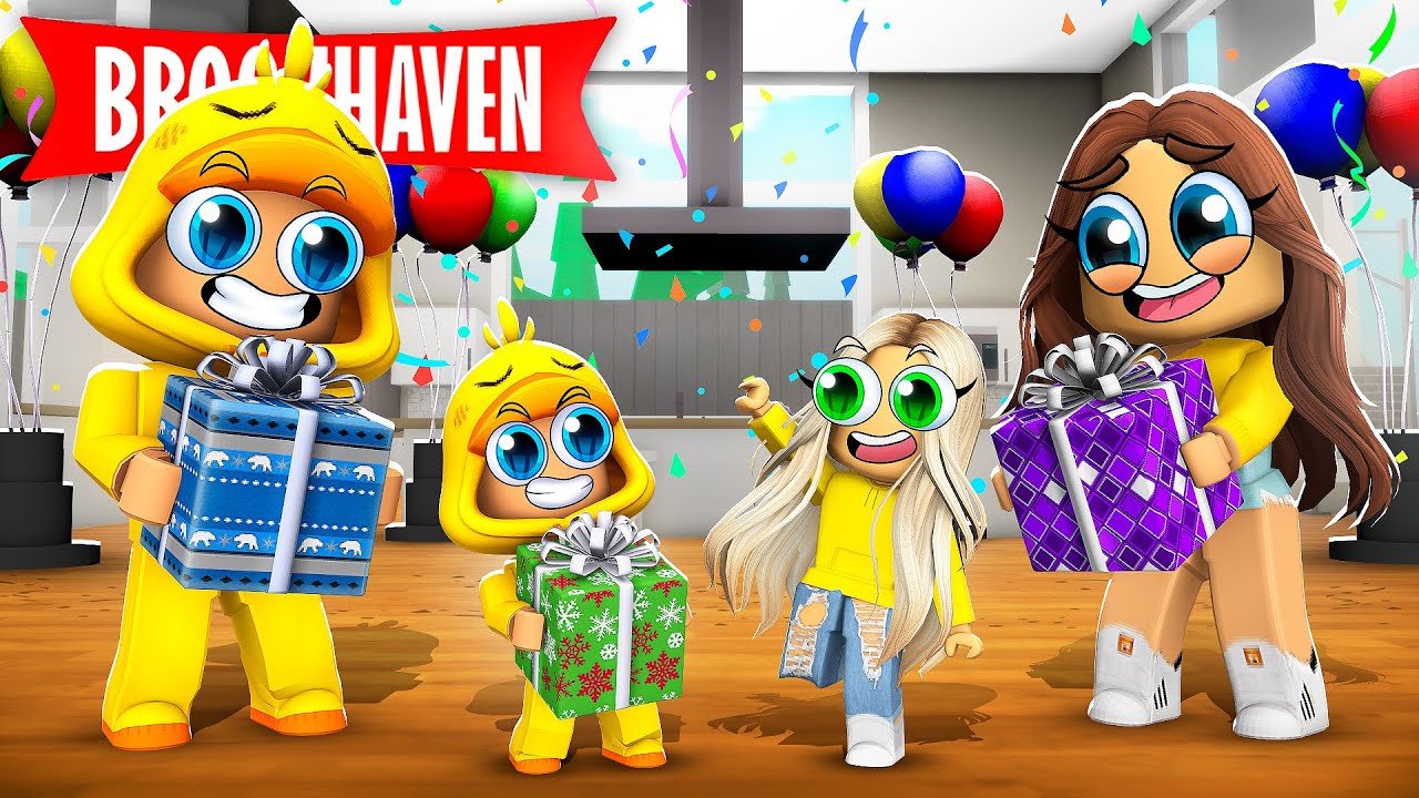 BABY Dennus Zijn VERJAARDAG In Brookhaven! (Roblox)