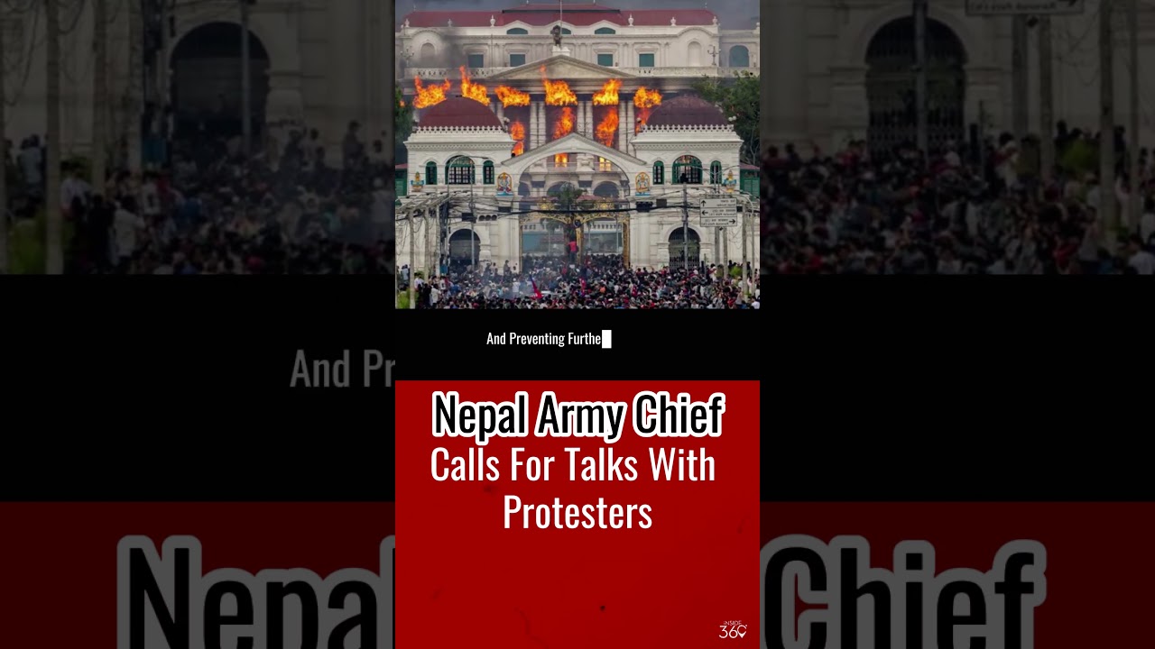 Nepal army chief calls for talks with protesters