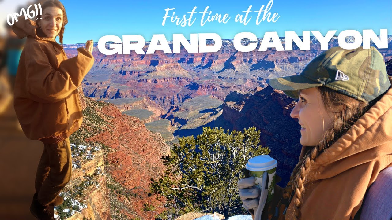 I MADE IT TO THE GRAND CANYON!! Spectacular Sunrise (but -10&deg;!), Friendly Elk & Red Mountain Hike!