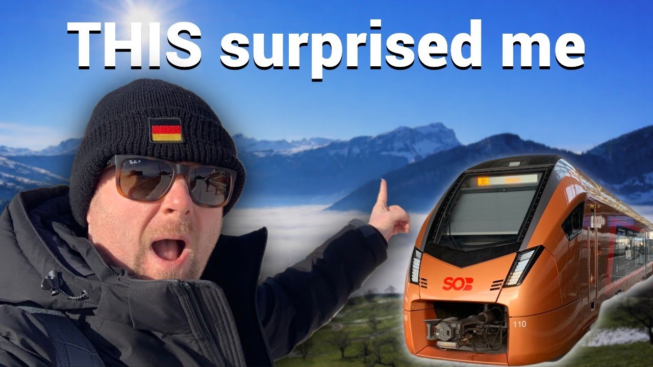 This Swiss Train Really Surprised Me 🇨🇭