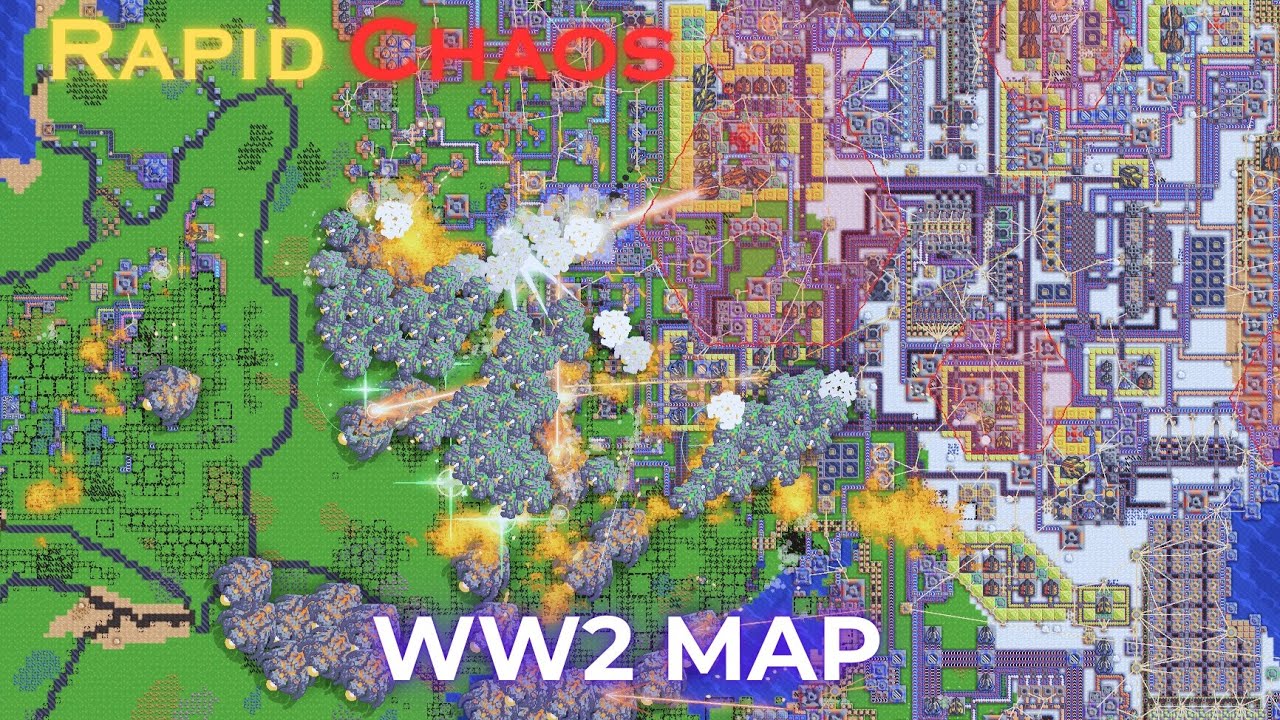 WW2 Attack Map in Mindustry-Rapid
