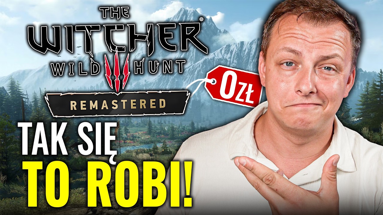 Wiedźmin 3 dostanie wielki remaster. Darmowy, ale nie dla każdego
