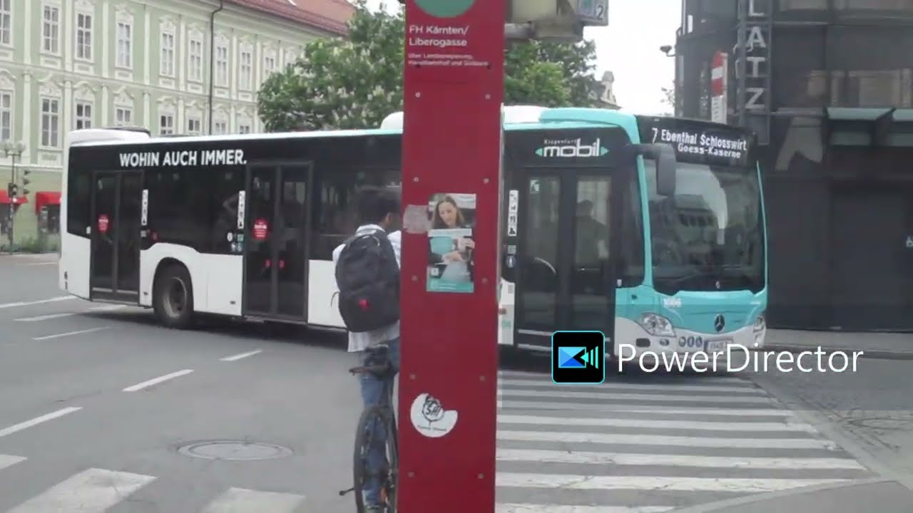 Bus und Bahnverkehr Klagenfurt Ostbucht und Heiligengeistplatz