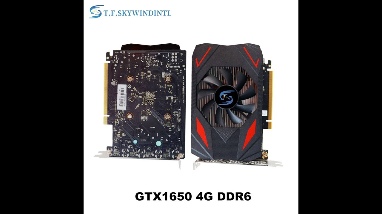 T.F.SKYWINDINTL GTX 1650 D6 OC 4G Graphics Card 4GB 128-Bit GDDR6 Video Card