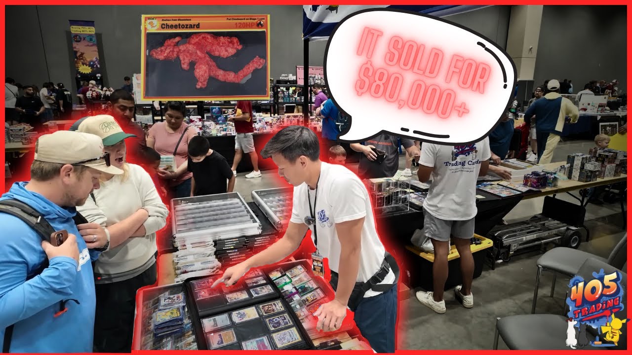 Local Card Show Count Me In! / OKC GAS Card Show / Pokemon Vendor POV