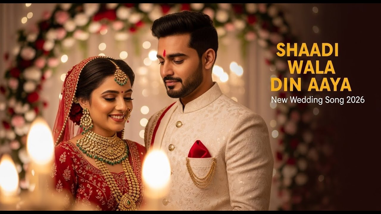 Shaadi Wala Din Aaya 💍 | New Wedding Song 2026 | Romantic Indian Wedding Song | Bridal Entry