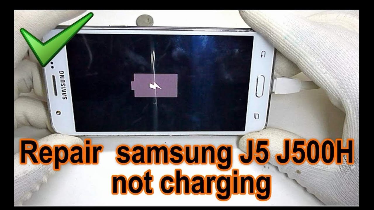 как изменить разъем USB samsung J5 J500H