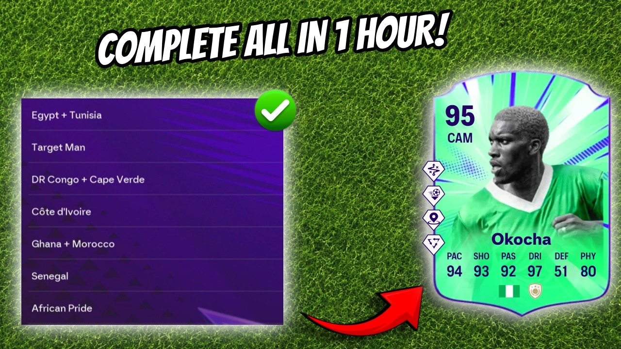 Как выполнить ВСЕ задачи &laquo;Африка&raquo; МЕНЕЕ ЧЕМ ЗА 1 ЧАС! 💨 FC 26 Ultimate Team