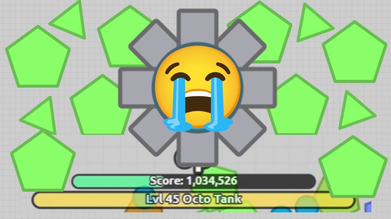 DIEP.IO - Невероятный результат в 1 миллион очков за 5 минут!