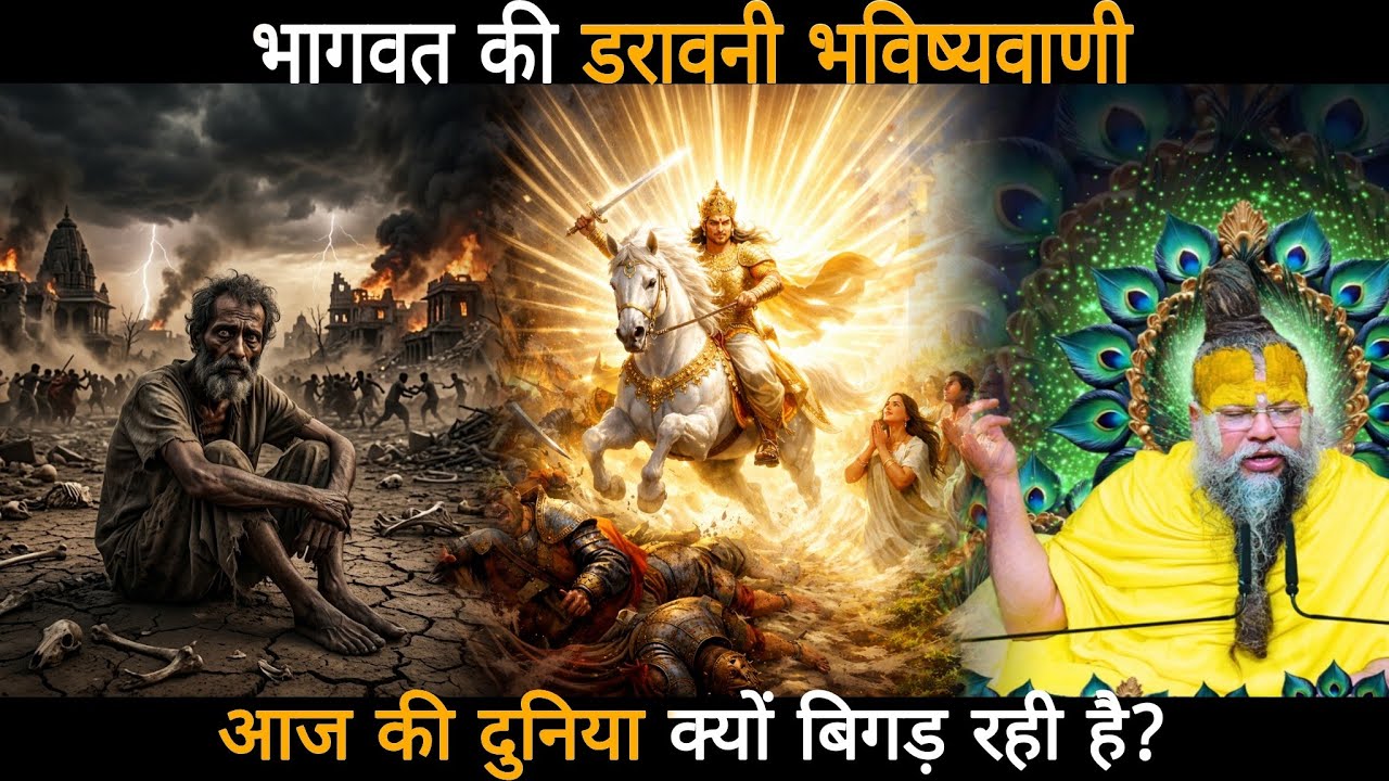 कलियुग का असली चेहरा: बीमारी, भ्रष्टाचार और इंसानियत का पतन | भागवत की चौंकाने वाली भविष्यवाणी |