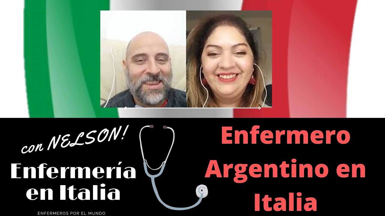 ENFERMERO ARGENTINO en ITALIA : cuenta cómo es trabajar en Italia y su nuevo trabajo en Suiza.