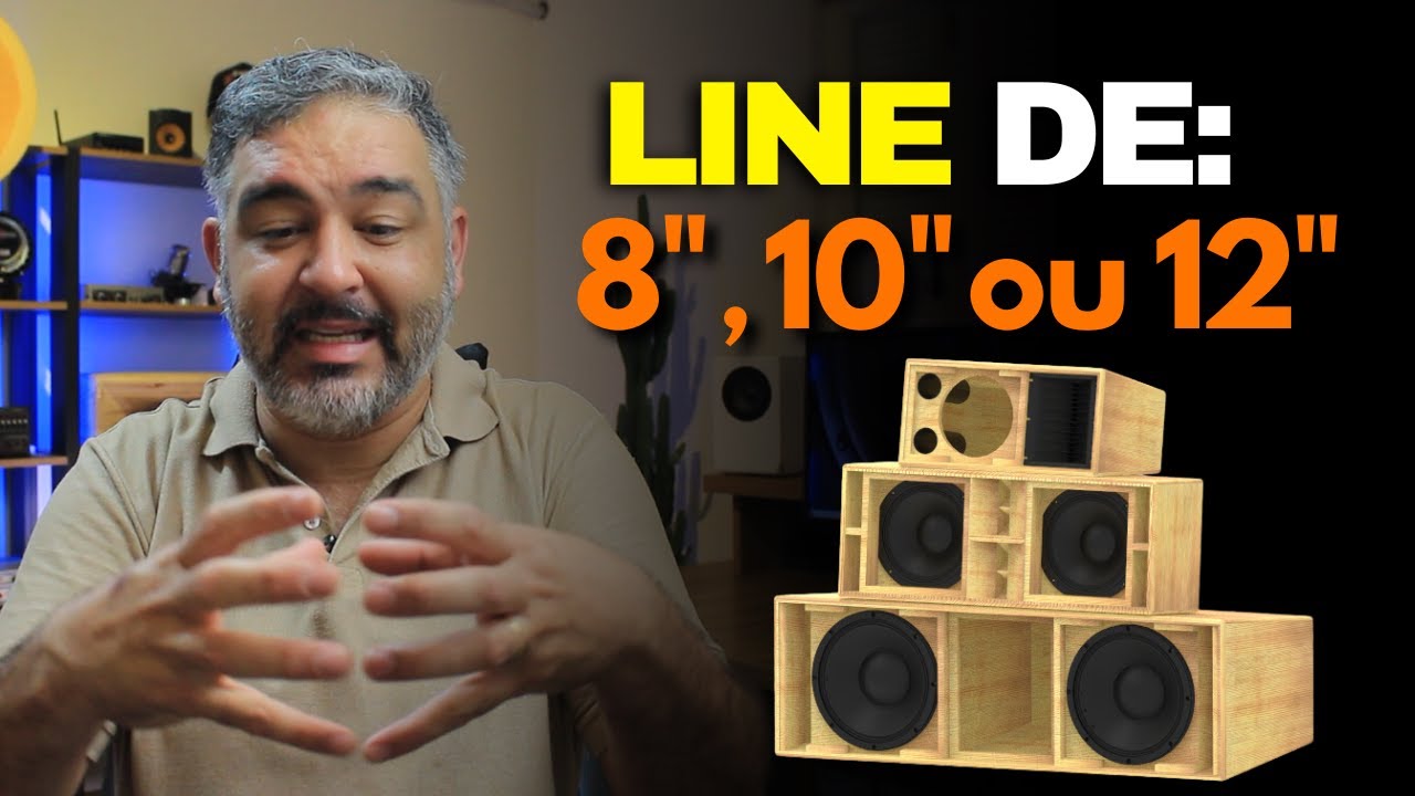 Qual é a melhor Line Array de 8