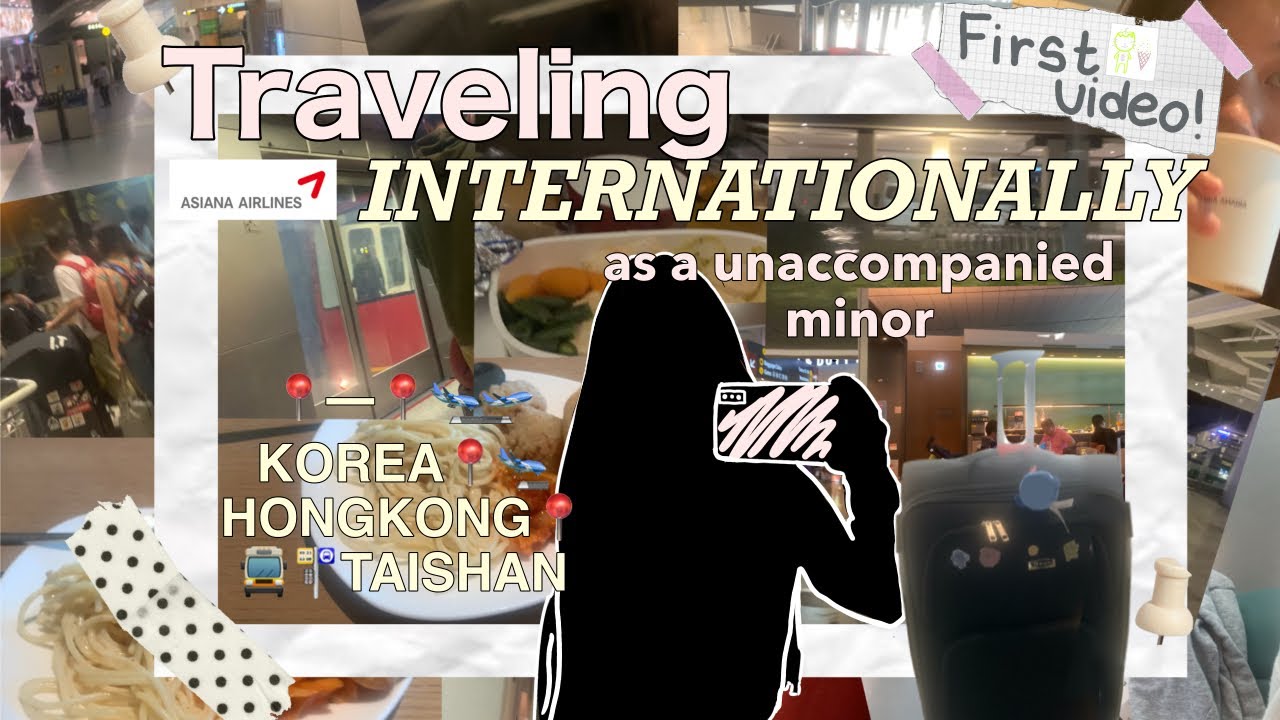 COME WITH ME TO CHINA (taishan) AS AN UNACCOMPANIED MINOR!! :: travel vlog, food, buses, lounge