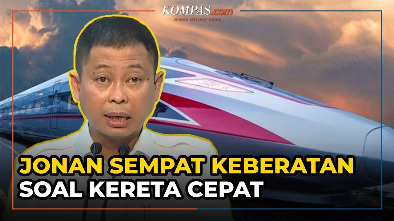 Alasan Mantan Menhub Jonan Keberatan soal Proyek Kereta Cepat Jakarta-Bandung
