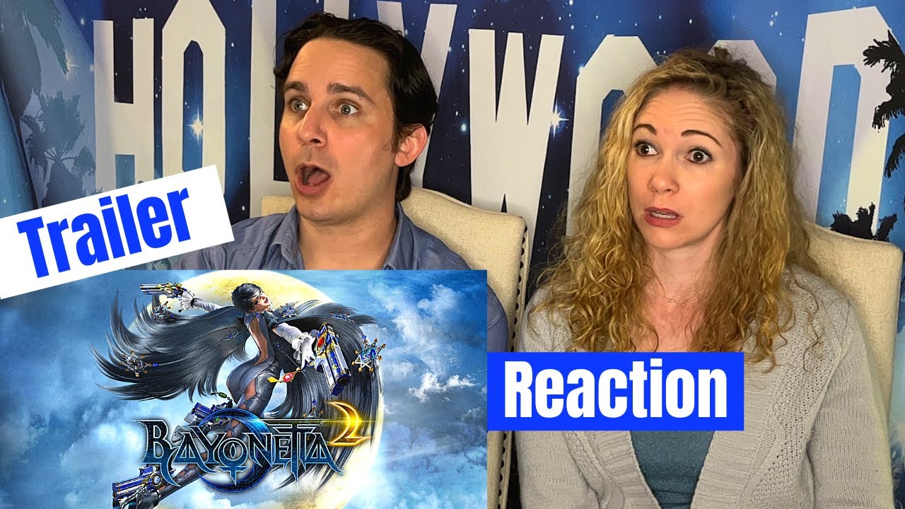 Bayonetta 2 All Trailers Reaction
