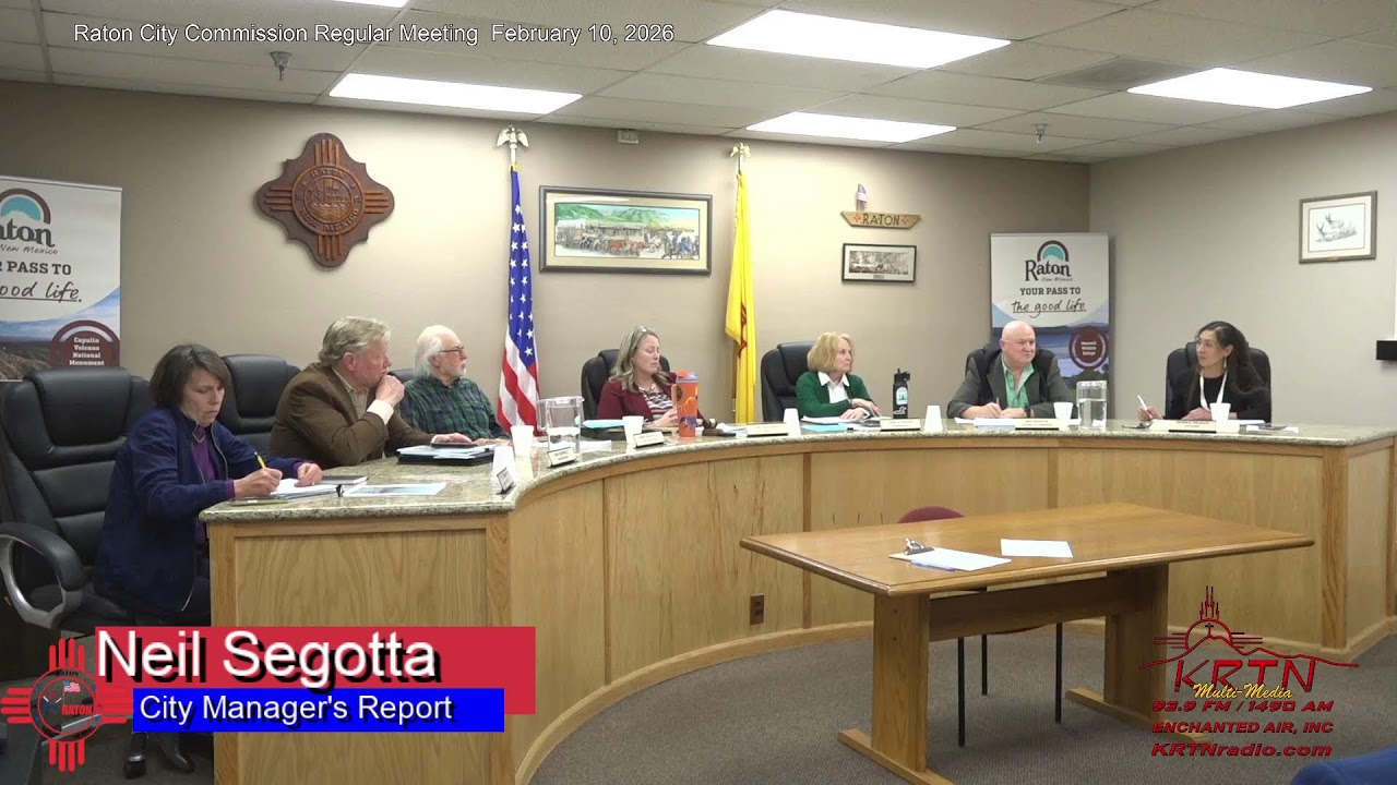 Raton City Commission Meeting for March 10, 2026