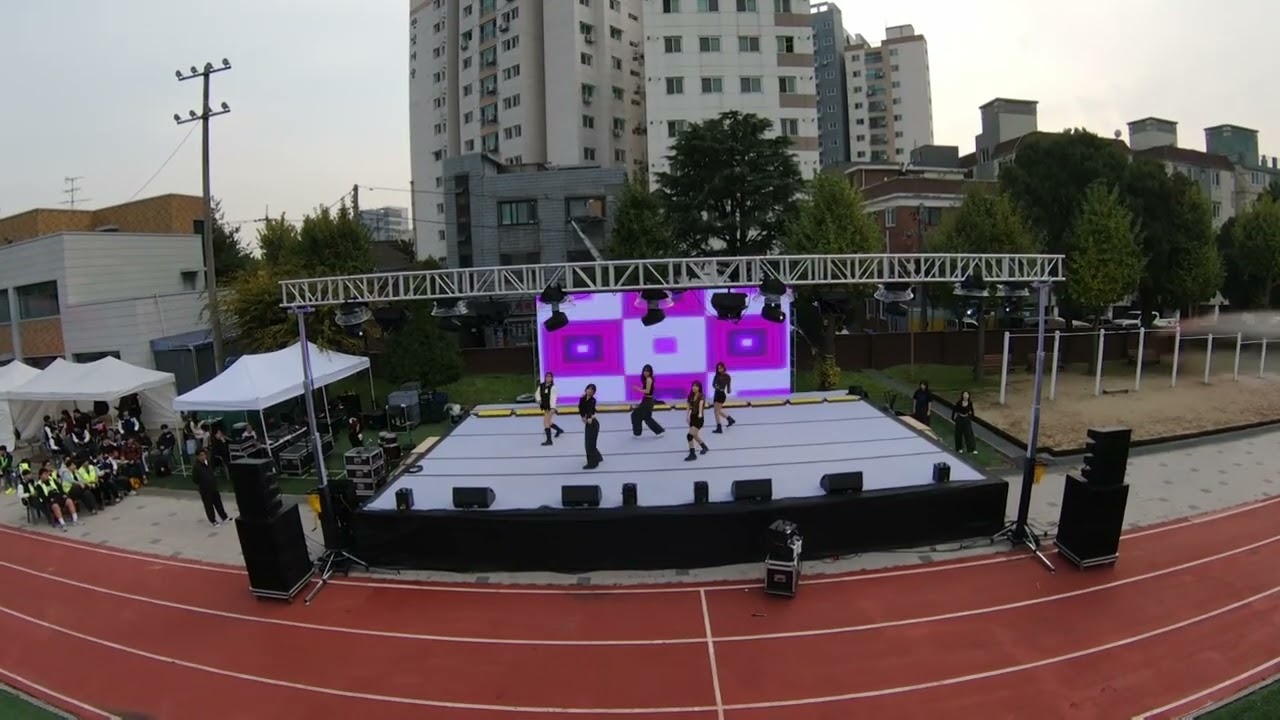 [인기공문학제] 드론으로 본 찬조공연