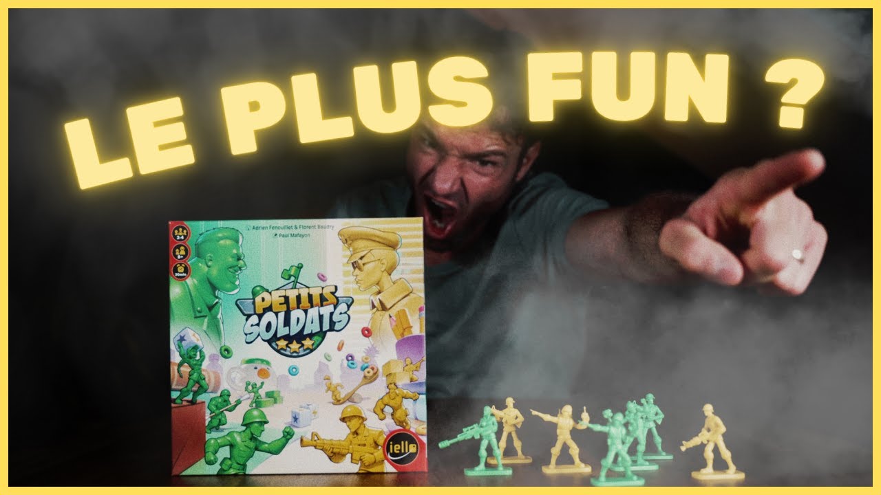 PETITS SOLDATS - le jeu d’affrontement le plus fun de l’année ?