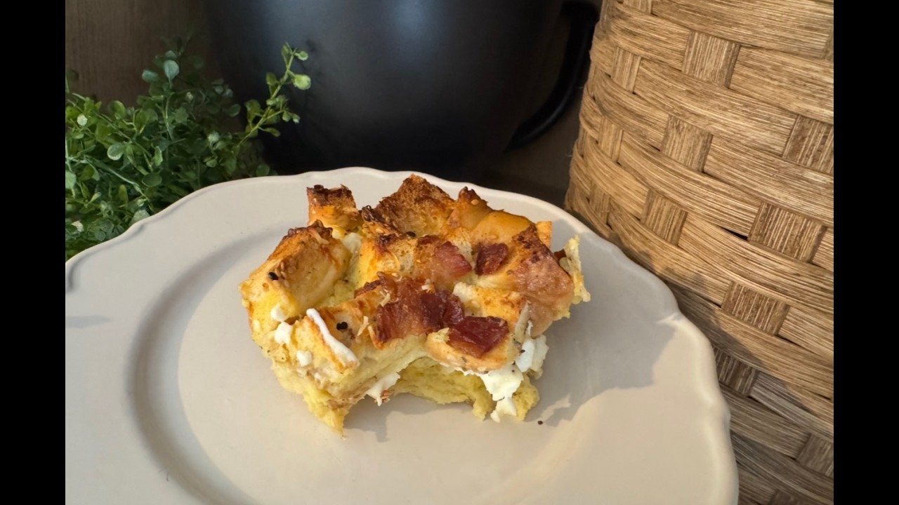 Everything Bagel Casserole