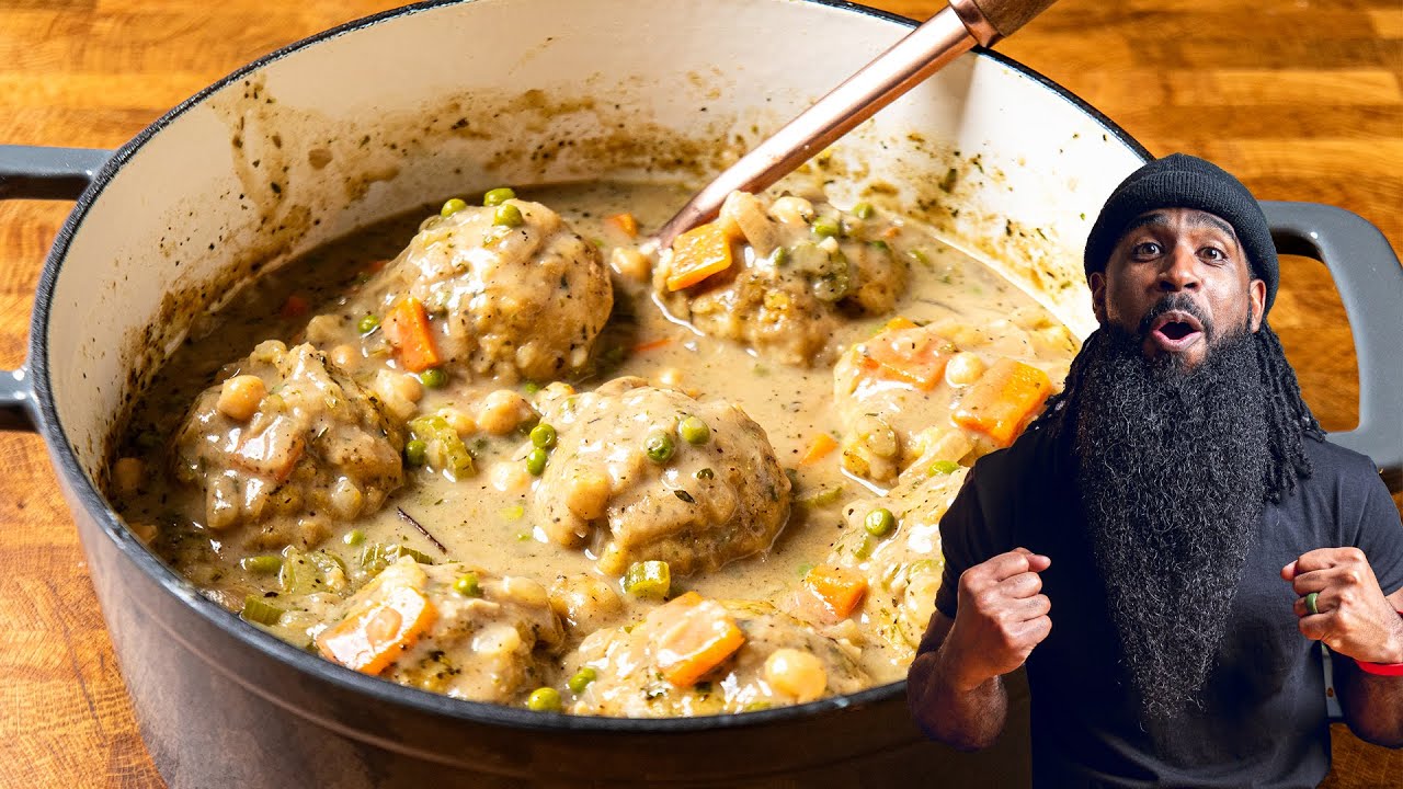 The ULTIMATE Comfort Food: Vegan Chicken and Dumplings! | Vegan and Vegetarian Meal Ideas