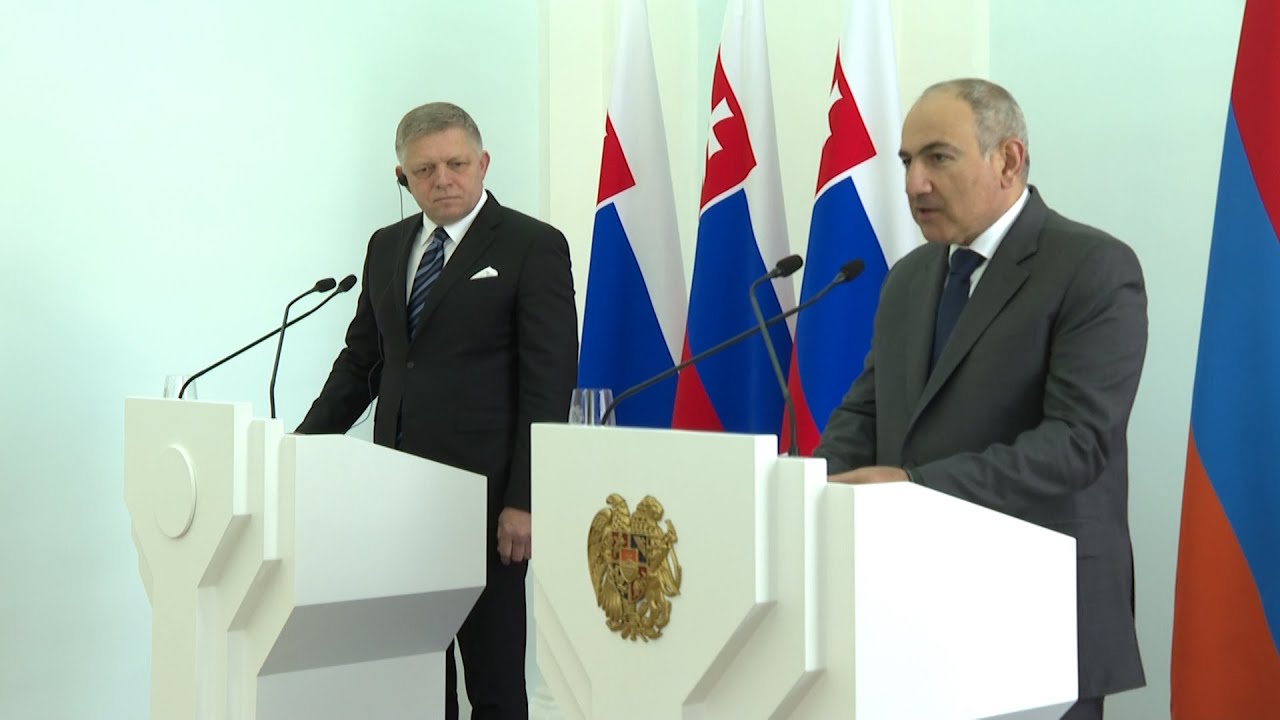 Նիկոլ Փաշինյանը և Ռոբերտ Ֆիցոն հանդես են եկել քննարկումների արդյունքն ամփոփող հայտարարություններով