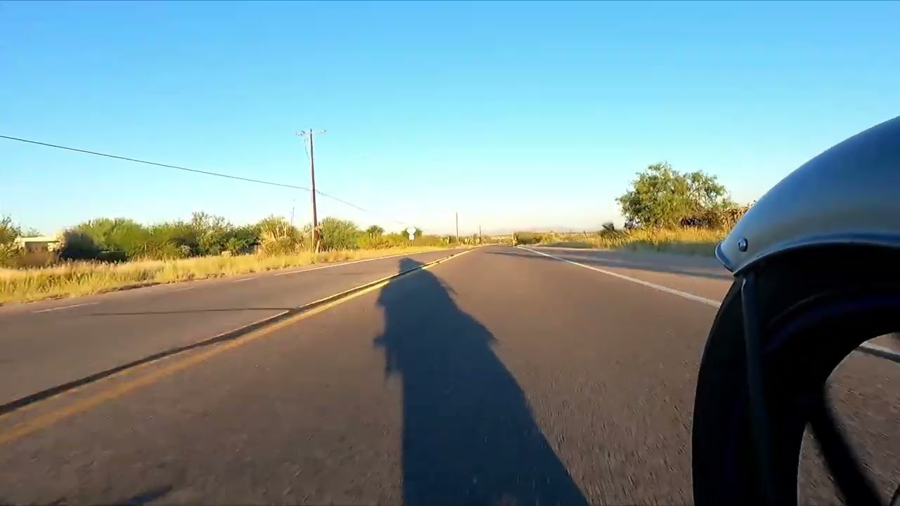 Out Riding on Old Spanish Trail from Vail to Saguaro