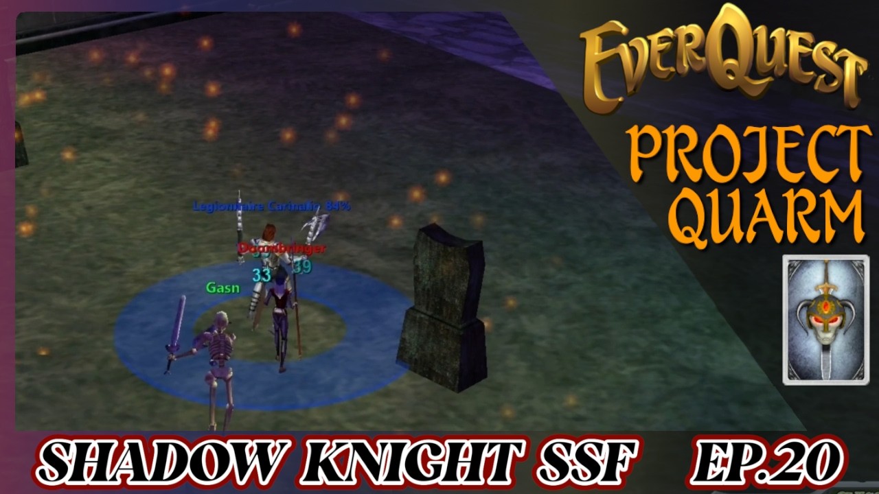 EverQuest Project Quarm | Shadow Knight Lvl 56+ | Solo Self Found | Tryin A Few Spots For XP