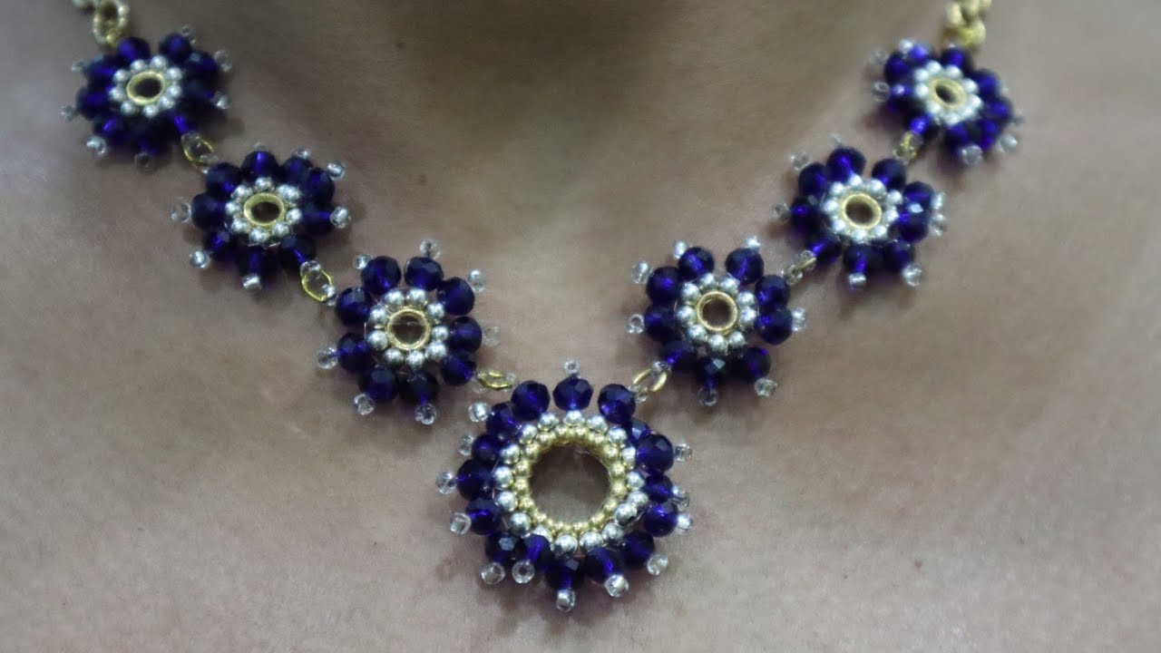 Super duo beaded necklace#home#diy#home#craft#claybracelet#superduo#handmade#earrings#stonebeads