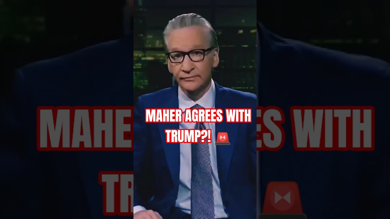 Bill Maher AGREEING with Trump?! 🤯🇬🇧